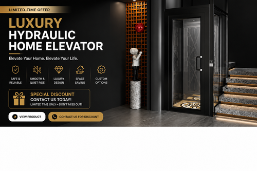 KF Luxury Hydraulic Home Elevator