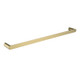 RUSHY - 600mm Brushed Brass Single Towel Rail