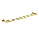 LUCID PIN - Brused Brass Cuttable Double Towel Rail