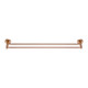 LUCID PIN - Brushed Copper Cuttable Double Towel Rail