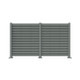 KF Horizontal Louver Fence