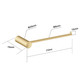 Brushed Brass Hand Towel