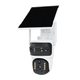 KF Solar Powered Triple-Lens Outdoor PTZ Hybrid Zoom Camera BP15 DL 4G