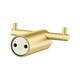 Brushed Brass Robe Hook