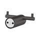 Gunmetal Robe Hook
