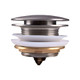 Brushed Nickel Bathtub Pop Up Waste No Overflow