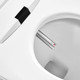 670*405*490mm White Instant Heating Jet Siphon Flushing Smart Toilet