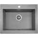 490x580x220mm Grey Granite Single Bowl Kitchen Sink