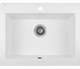 490x580x220mm White Granite Single Bowl Kitchen Sink