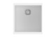 430x460x200mm White Carysil Granite Single Bowl Kitchen Sink
