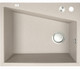 480x600x227mm Beige Granite Single Bowl Kitchen Sink