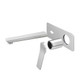 RUSHY Series Brushed Nickel Spout Mixer Trim Kit Only (match CLPS)