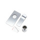 RUSHY Series Chrome Wall Mixer Trim Kit (match CLPM)