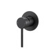 LUCID PIN Black Wall Mixer Trim Kit Only (match CLPM)
