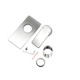 VOG Series Chrome Wall Mixer Trim Kit (match CLPM)