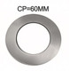 Brushed Nickel Cover Plate 60mm