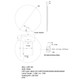600mm LED Mirror