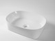 500x360x140mm Gloss White Above Counter Basin