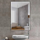 750x750mm Bevel Edge Rectangle Plain Mirror