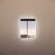 750*600mm Brushed Copper Framed Rectangle LED Mirror
