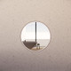 800mm 3 Lighting Options Round Brushed Copper Framed R3 LED Mirror