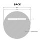 800mm Carysil Round Gold Framed Mirror