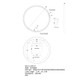 750x38mm LED Dressing Mirror