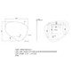 800x675mm LED Mirror