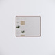 900*750mm Brushed Copper Framed Rectangle Plain Mirror