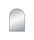 600x900x21.5mm Gunmetal Framed Mirror