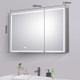 900x720x139mm LED Shaving Cabinet