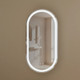 450*900*150mm Carysil Noble Original Walnut Melamine Plywood Oval LED Shaving Cabinet(Single Door)