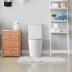 BERLIN 670*360*850mm Gloss White Quiet Flushing Back to Wall Two-piece Toilet Suite