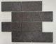 Dark Grey Hexagon Matt Mosaic Stone Look Porcelain Tile - carton of 11