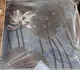 Lotus Original Oil Painting – 100x100cm