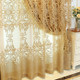 Luxury European Style Gold Embroidered Curtains
