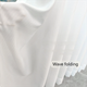 Luxury White S-Fold Voile Sheer Curtains