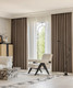 Modern Plain Woven Polyester Curtains