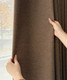 Modern Plain Woven Polyester Curtains