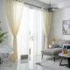 Natural Style Lightweight Tulle Sheer Curtains