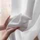Natural Style Lightweight Tulle Sheer Curtains