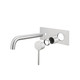 LUCID PIN - Brushed Nickel Spout Mixer