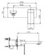 IVANO - Black Spout Mixer