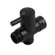 Black Bidet Diverter