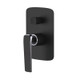 ESPERIA - Black & Chrome Diverter Mixer