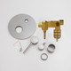 LUCID PIN - Brushed Nickel Diverter Mixer