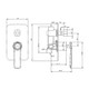 ESPERIA - Black Diverter Mixer
