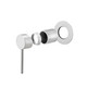 LUCID PIN - Brushed Nickel Wall Mixer