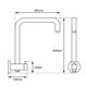 Chrome Shower Rail