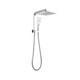 10" Chrome Shower Station